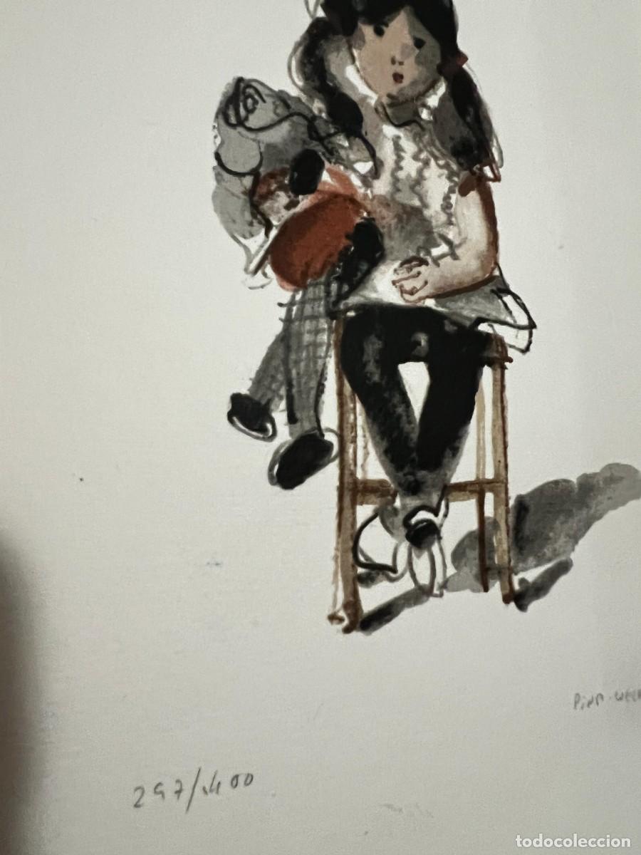 Arte: Luis Pinto Coelho Numerada Menina sentada - Foto 5