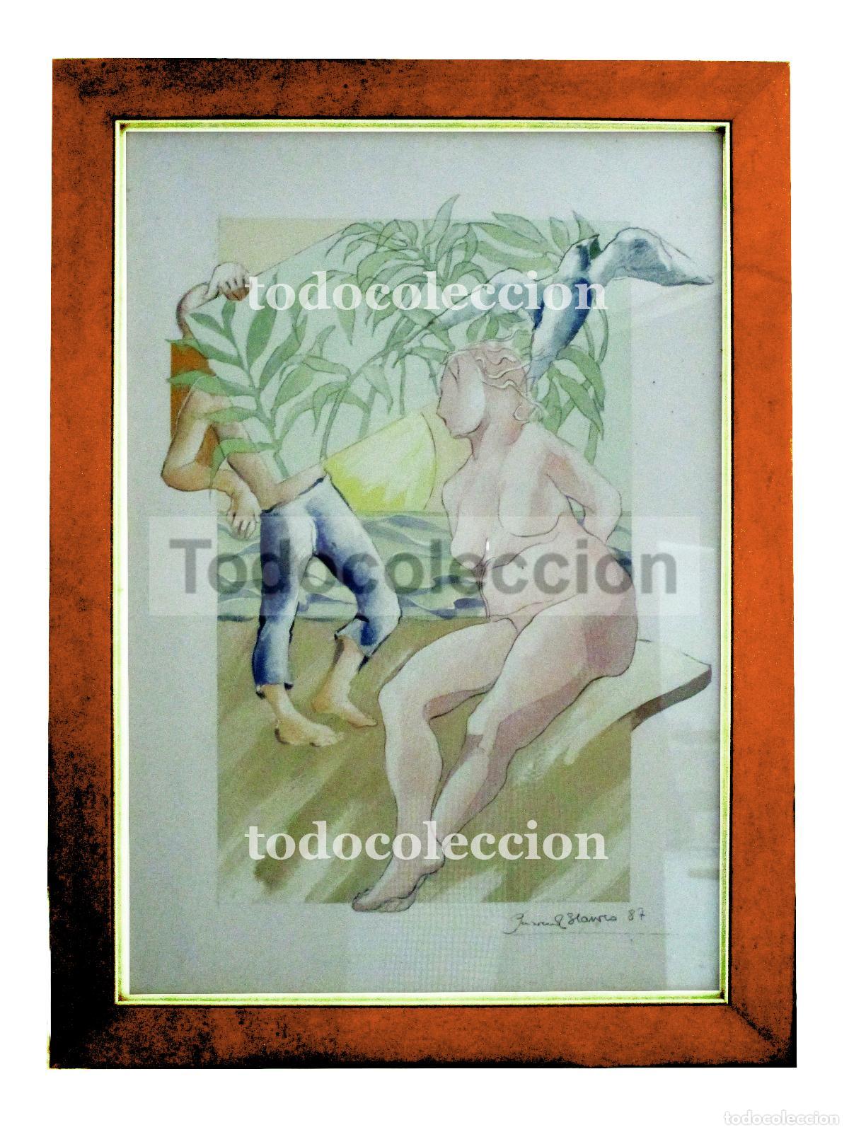 Art: PASCUAL BLANCO. ZARAGOZA 1943-2020. T&Eacute;CNICA MIXTA. 1987.