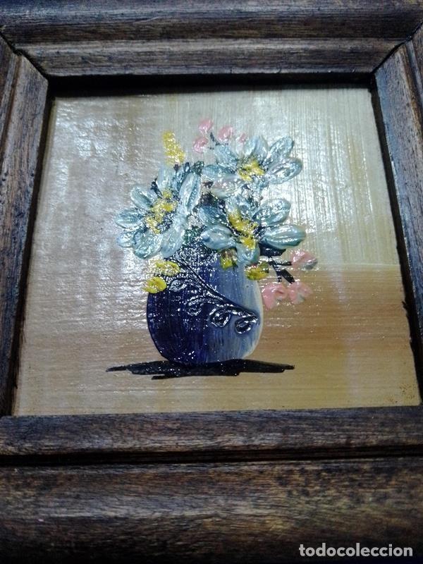 Arte: 2 cuadritos oleo sobre madera - Foto 3