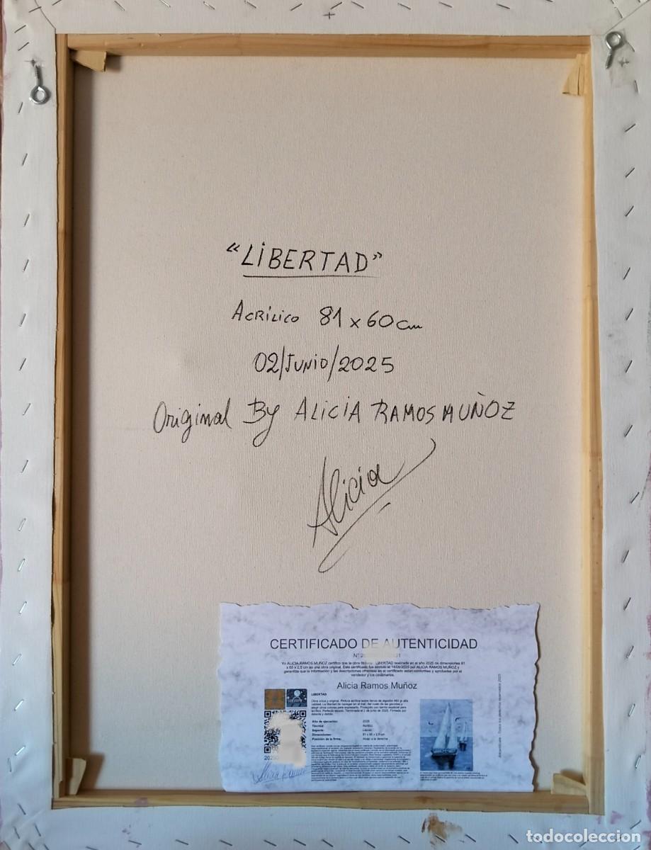 Arte: &rdquo;LIBERTAD&rdquo; Acr&iacute;lico sobre lienzo - Foto 11