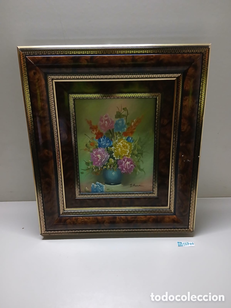 Arte: &Oacute;leo, bodeg&oacute;n de flores - Foto 1