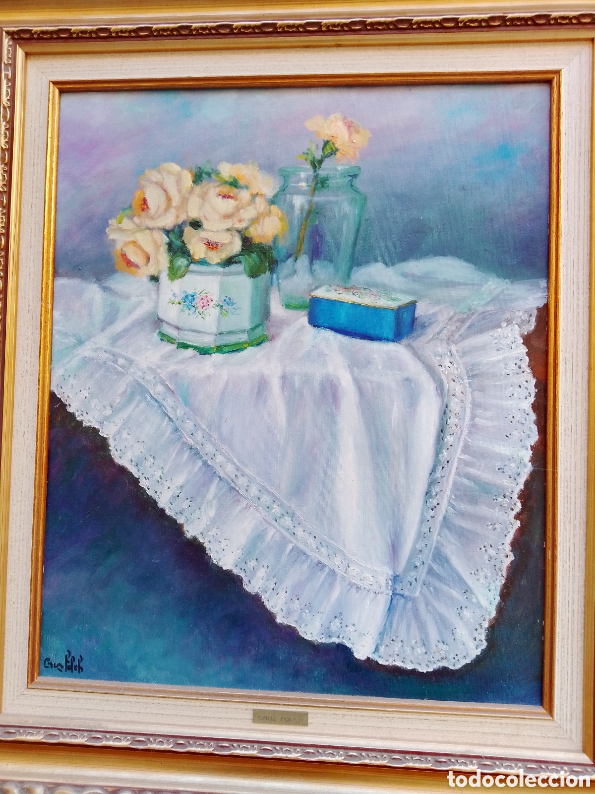 Arte: BODEGON DE CRUZ FOLCH. - Foto 1