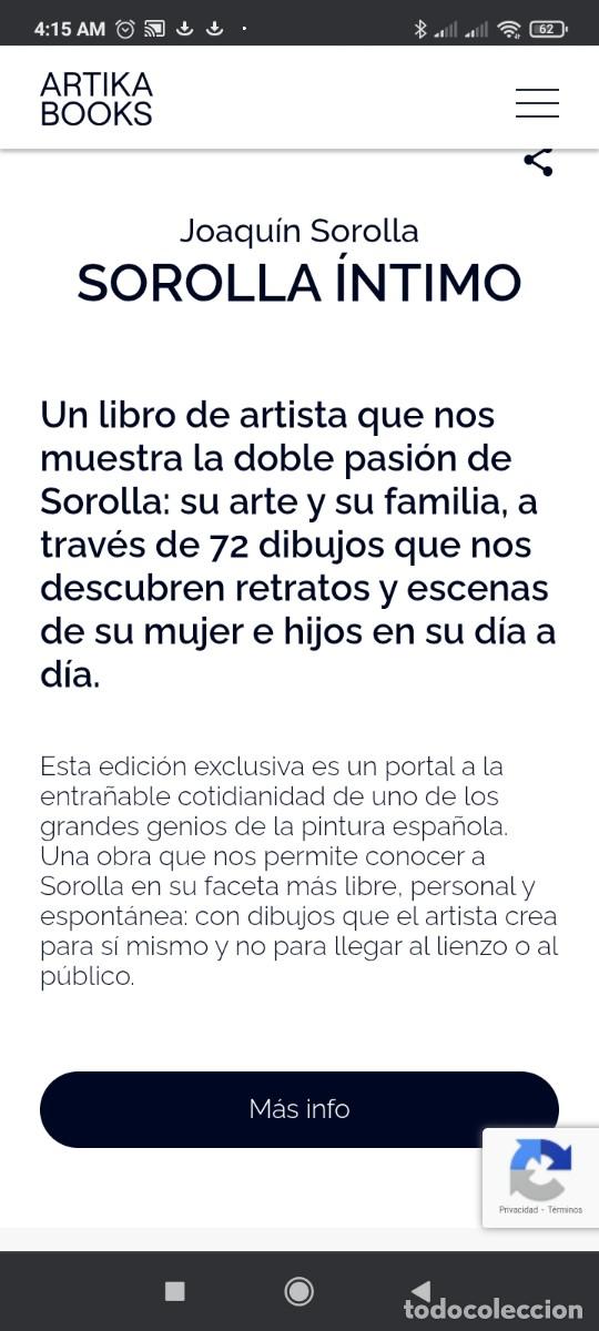 Arte: Sorolla &Iacute;ntimo &ndash; Edici&oacute;n Limitada y Numerada - Foto 8