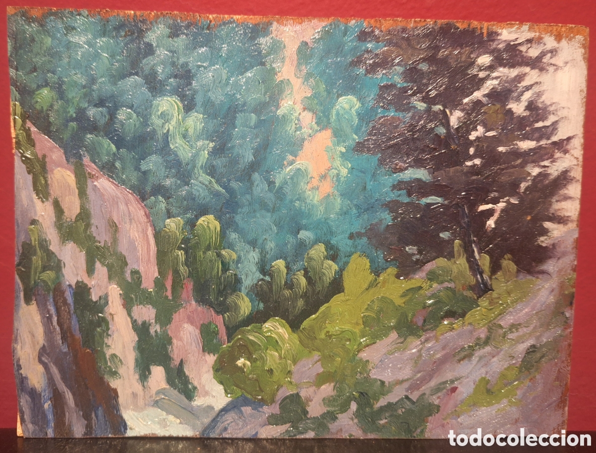 Arte: PAISAJE. C&Iacute;RCULO DE TARRASS&Oacute;. - Foto 1