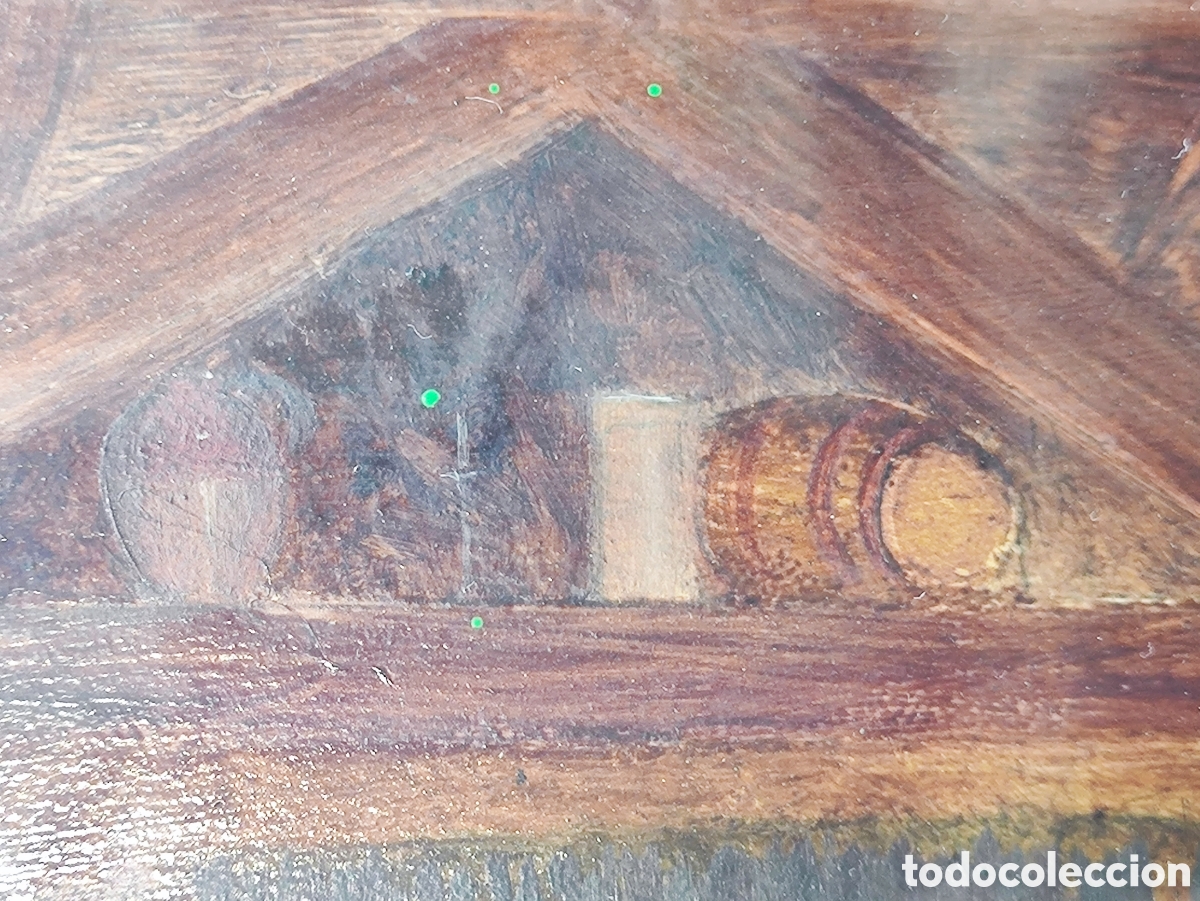 Arte: &Oacute;LEO SOBRE TABLA; E. S. GREIG, &rdquo;INTERIOR&rdquo; - Foto 8