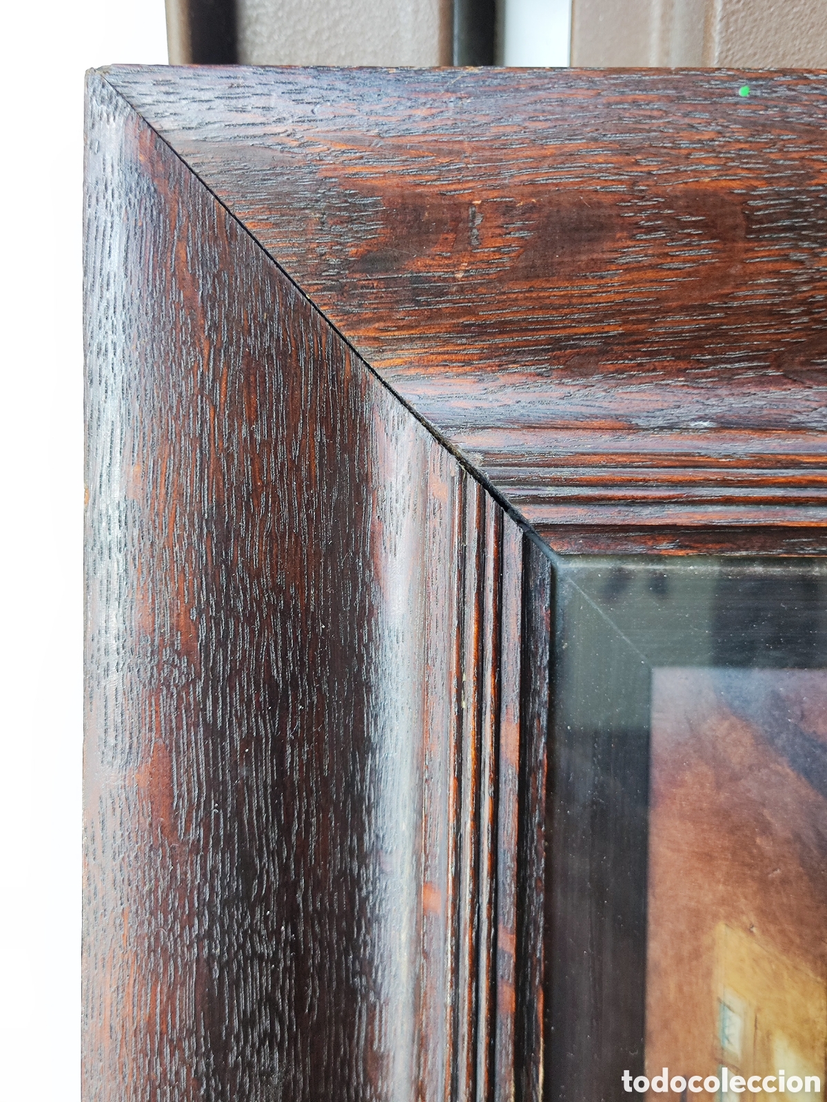 Arte: &Oacute;LEO SOBRE TABLA; E. S. GREIG, &rdquo;INTERIOR&rdquo; - Foto 10