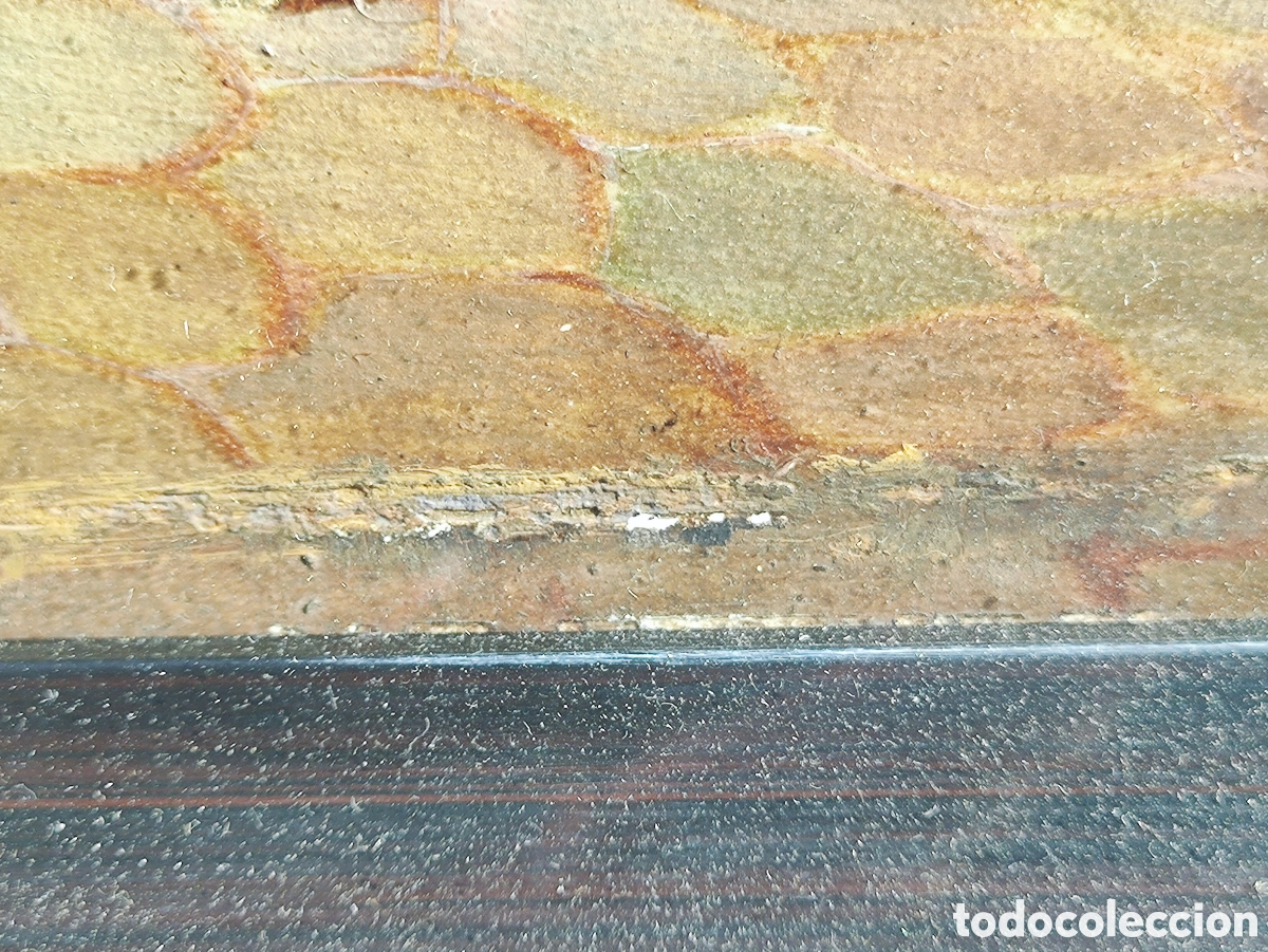 Arte: &Oacute;LEO SOBRE TABLA; E. S. GREIG, &rdquo;INTERIOR&rdquo; - Foto 16