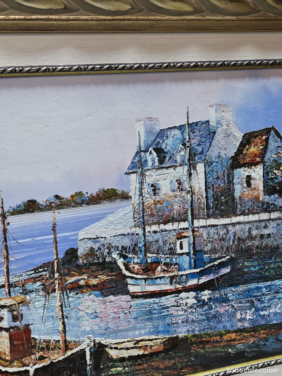 Arte: cuadro con pintura al oleo - Foto 4