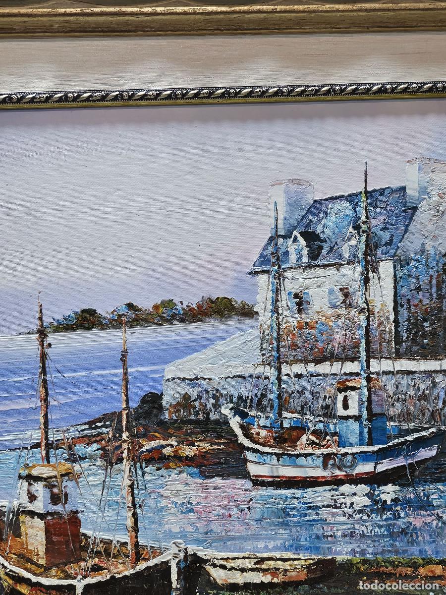 Arte: cuadro con pintura al oleo - Foto 6