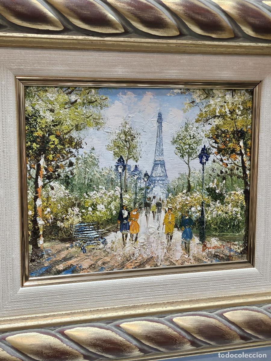 Arte: cuadro con pintura antigua - Foto 3