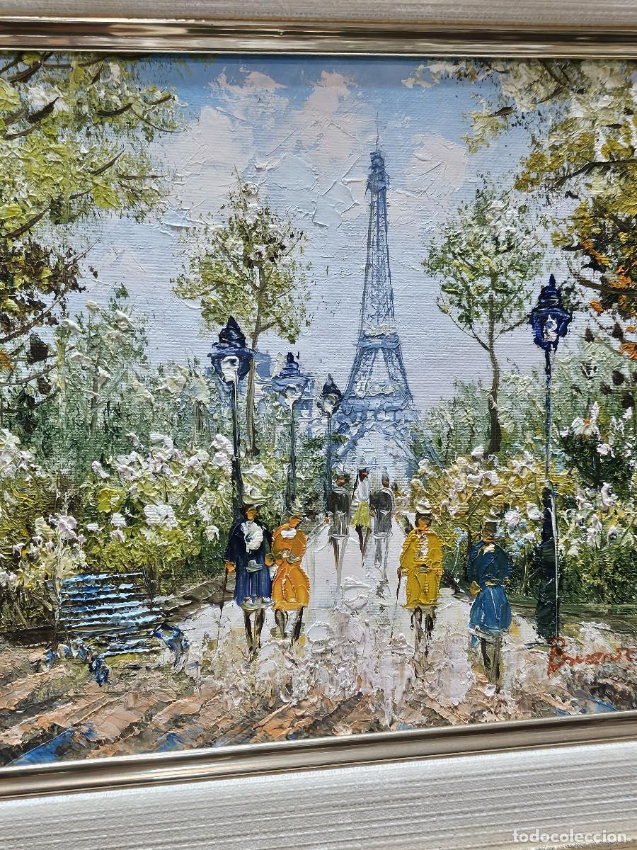 Arte: cuadro con pintura antigua - Foto 4