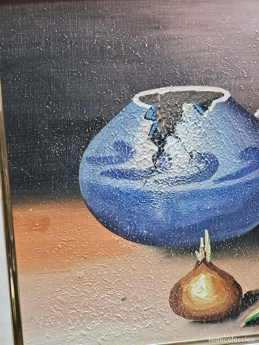Arte: cuadro al oleo bodegon - Foto 3