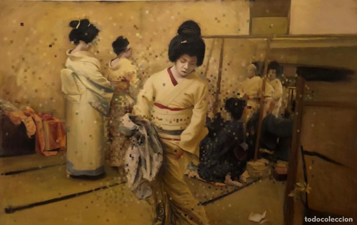 Arte: Gheishas en amarillo - Foto 1