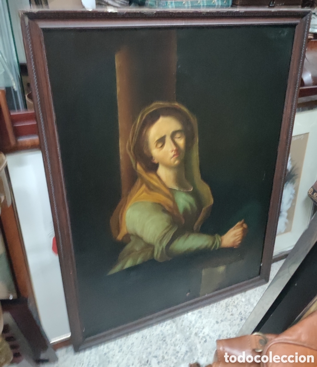 Arte: &Oacute;leo VIRGEN LA DOLOROSA - Foto 2
