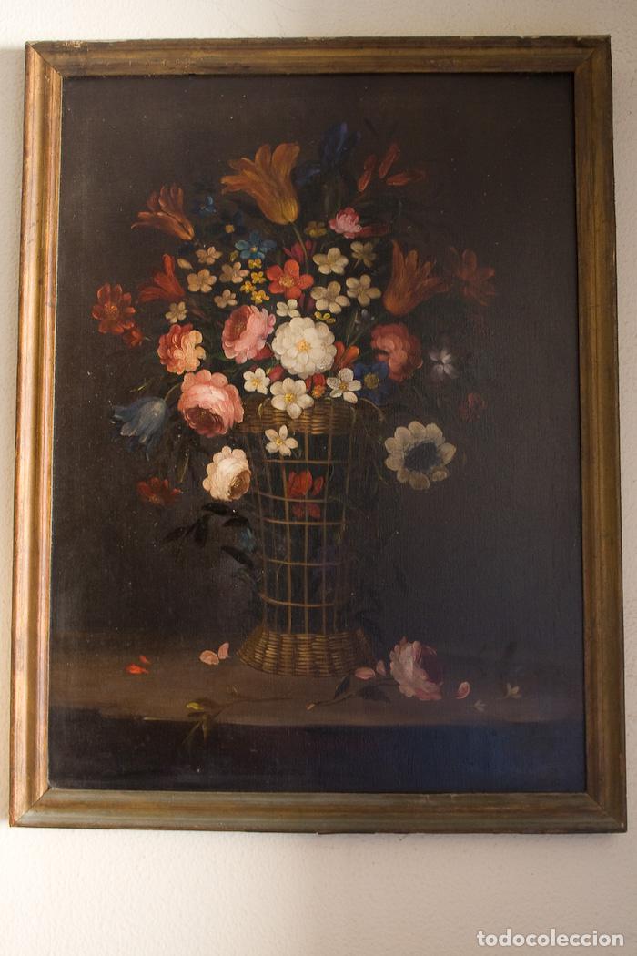 Arte: Bodeg&oacute;n siglo XVII - &Oacute;leo sobre lienzo - Foto 1