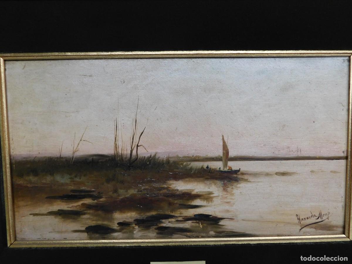 Arte: &Oacute;LEO SOBRE TABLA - FRANCISCO HERNANDEZ MONJO - Foto 3