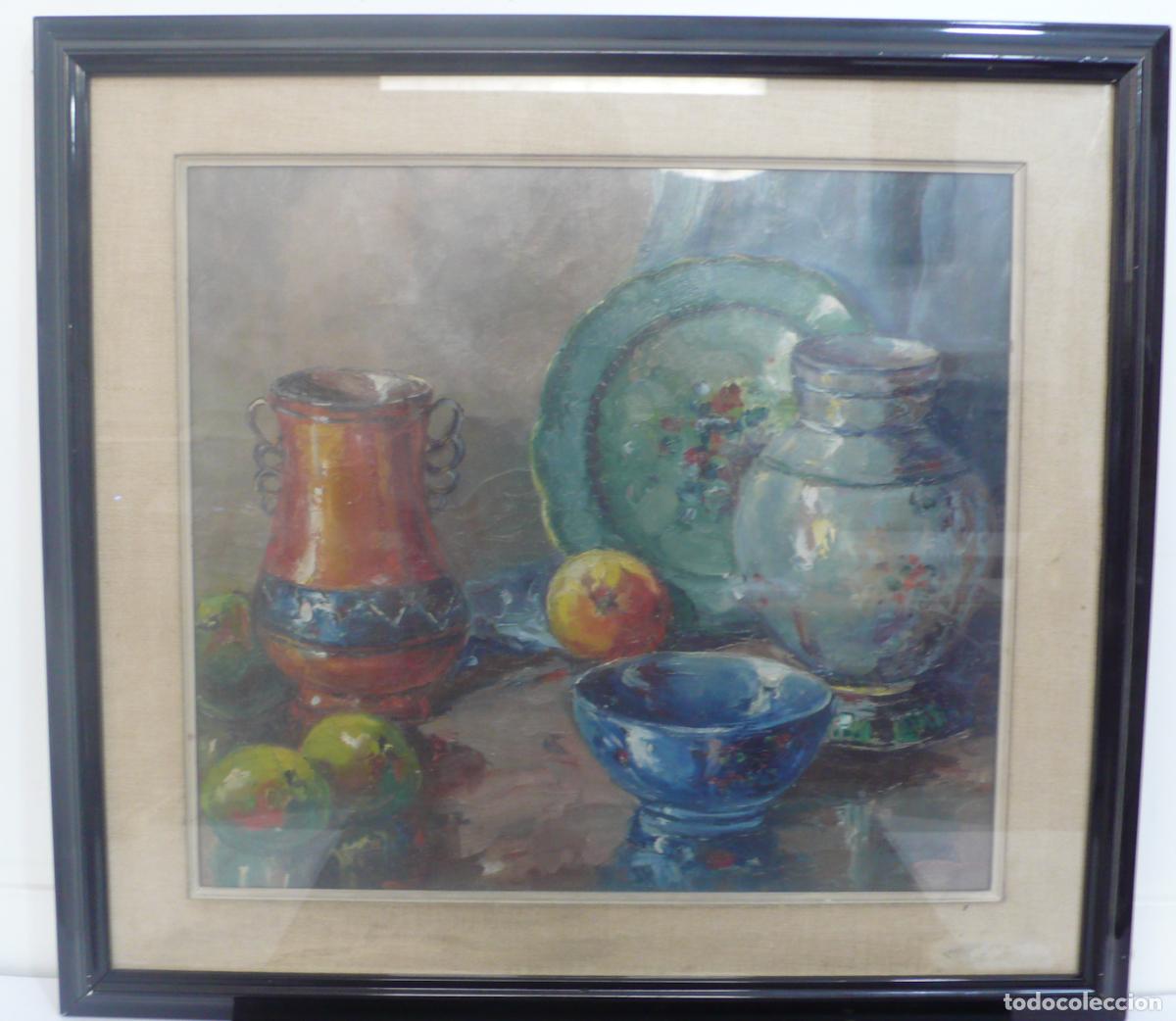 Arte: PINTURA OLEO DE CERAMICAS - Foto 1