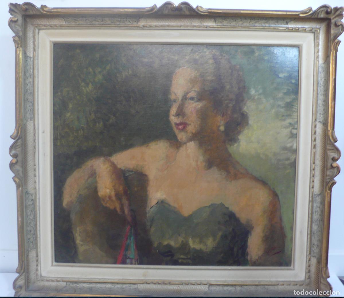 Arte: PINTURA OLEO DE MUJER - Foto 1