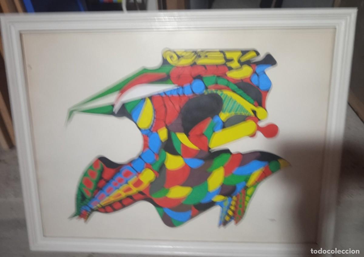 Arte: CUADRO MOTIVO PAJARO - Foto 1