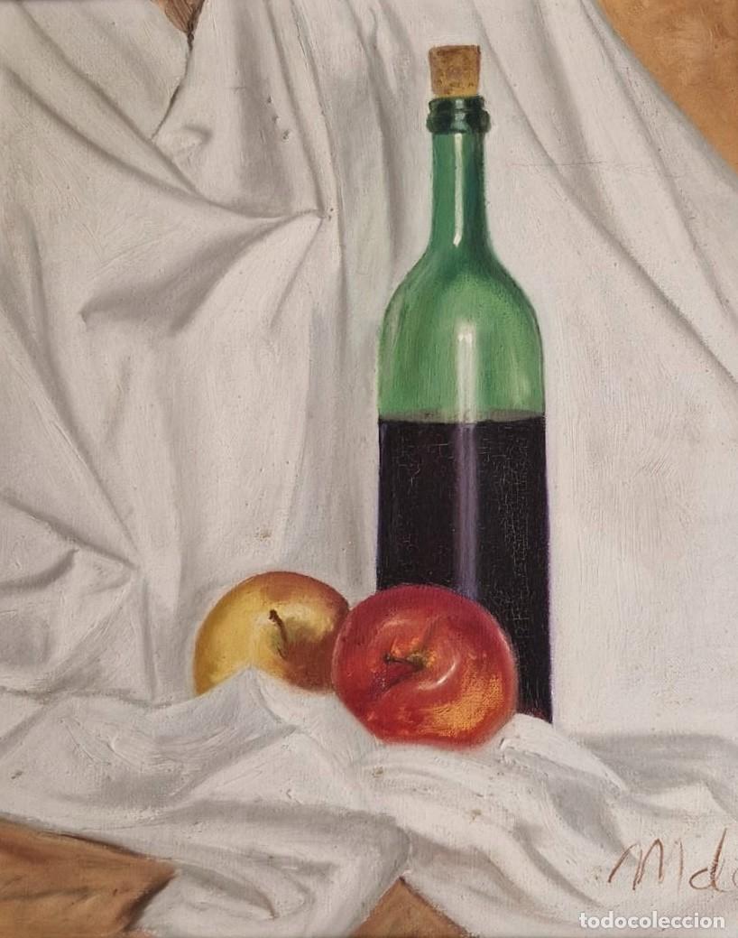 Arte: Manzanas - &Oacute;leo sobre lienzo - Foto 1