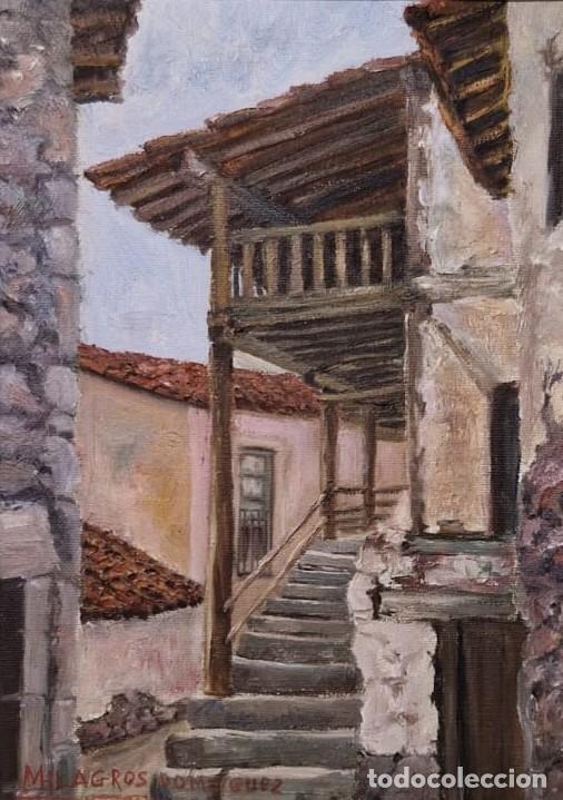 Arte: Casa rural - &Oacute;leo sobre lienzo - Foto 1