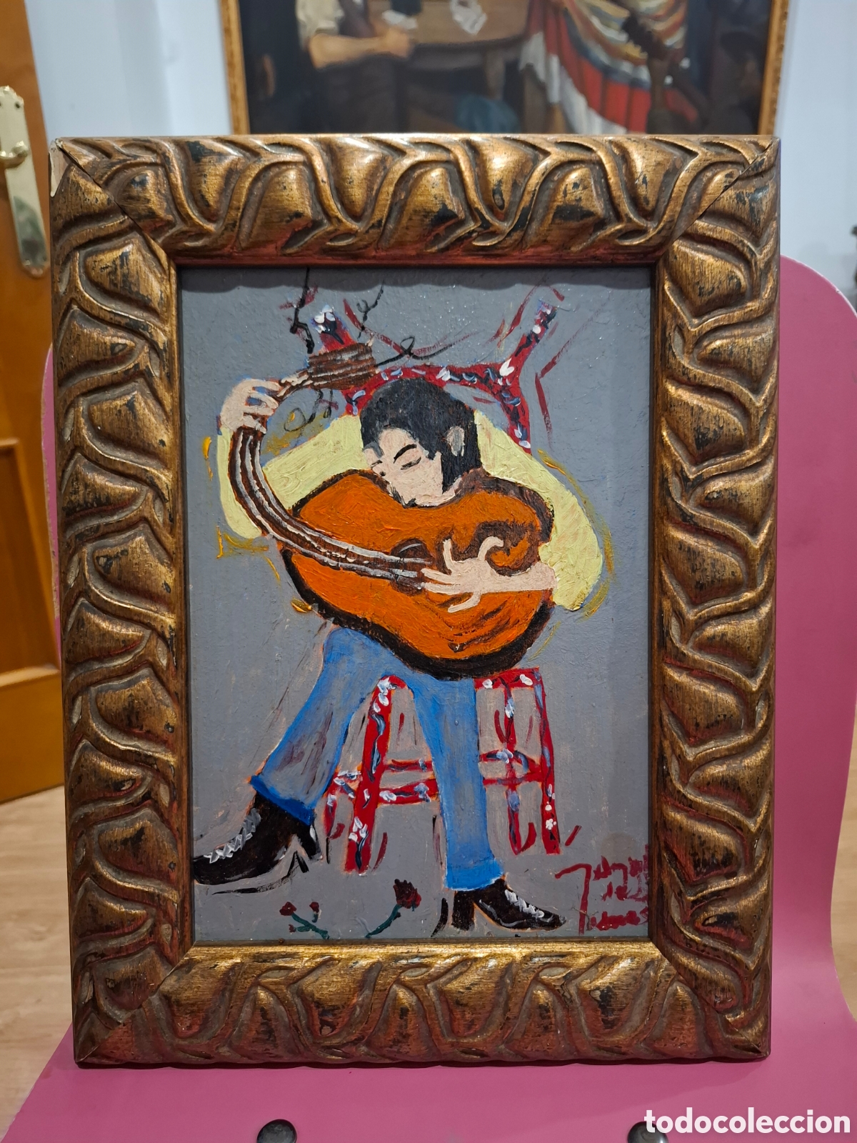 Arte: Oleo sobre tabla 38x29 - Foto 1