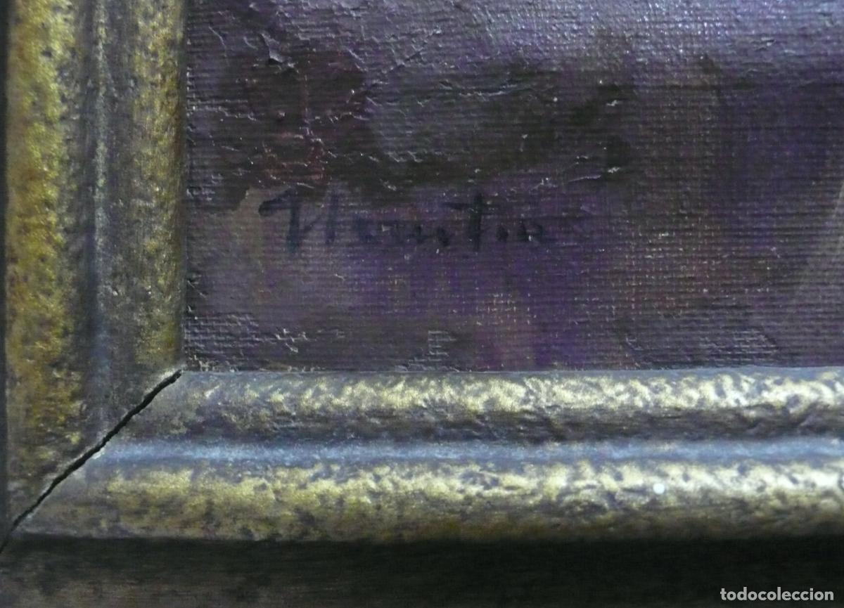 Arte: PINTURA OLEO BODEGON FLORES - Foto 3
