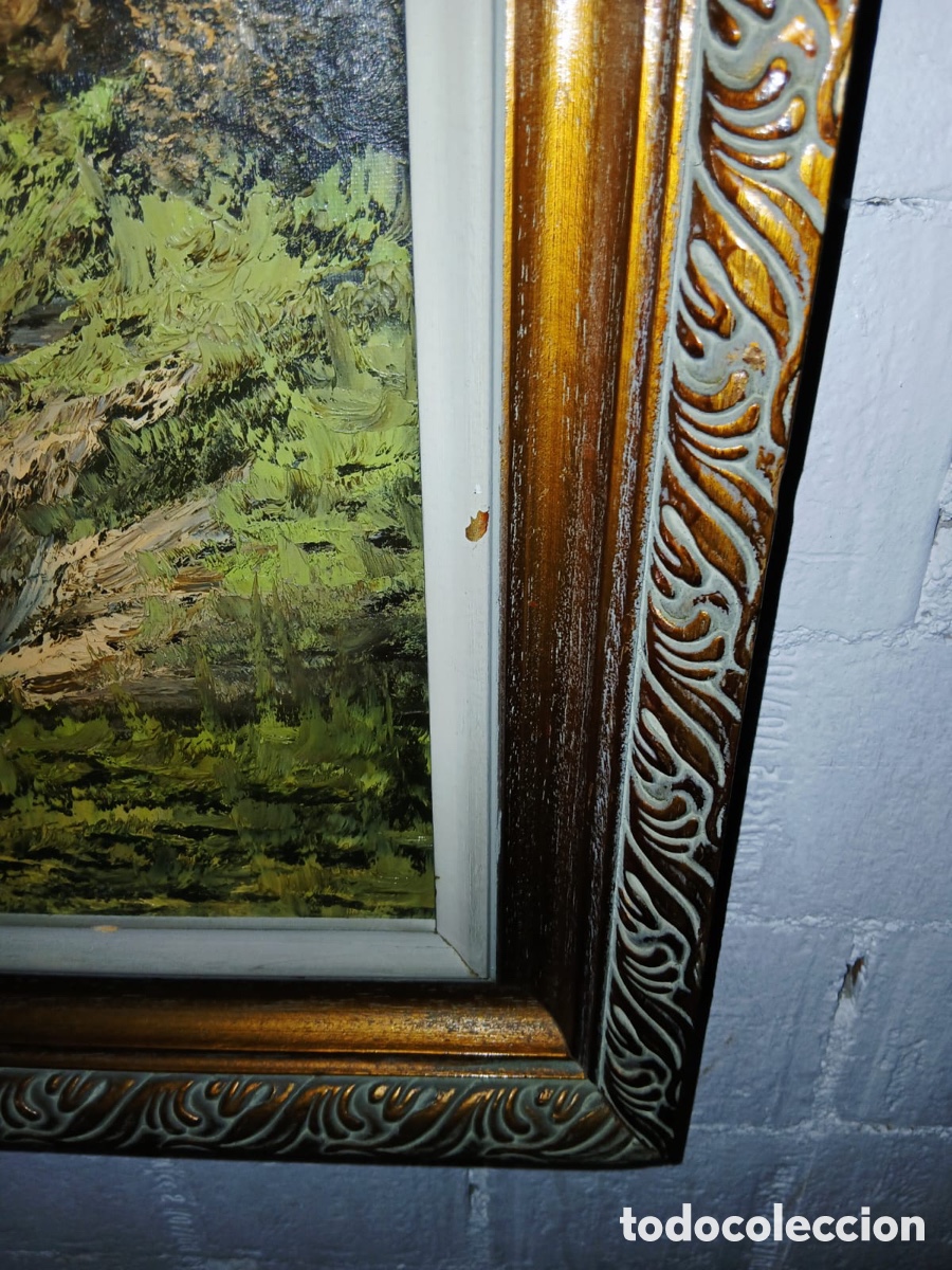 Arte: Cuadro &oacute;leo firmado podadas - Foto 4