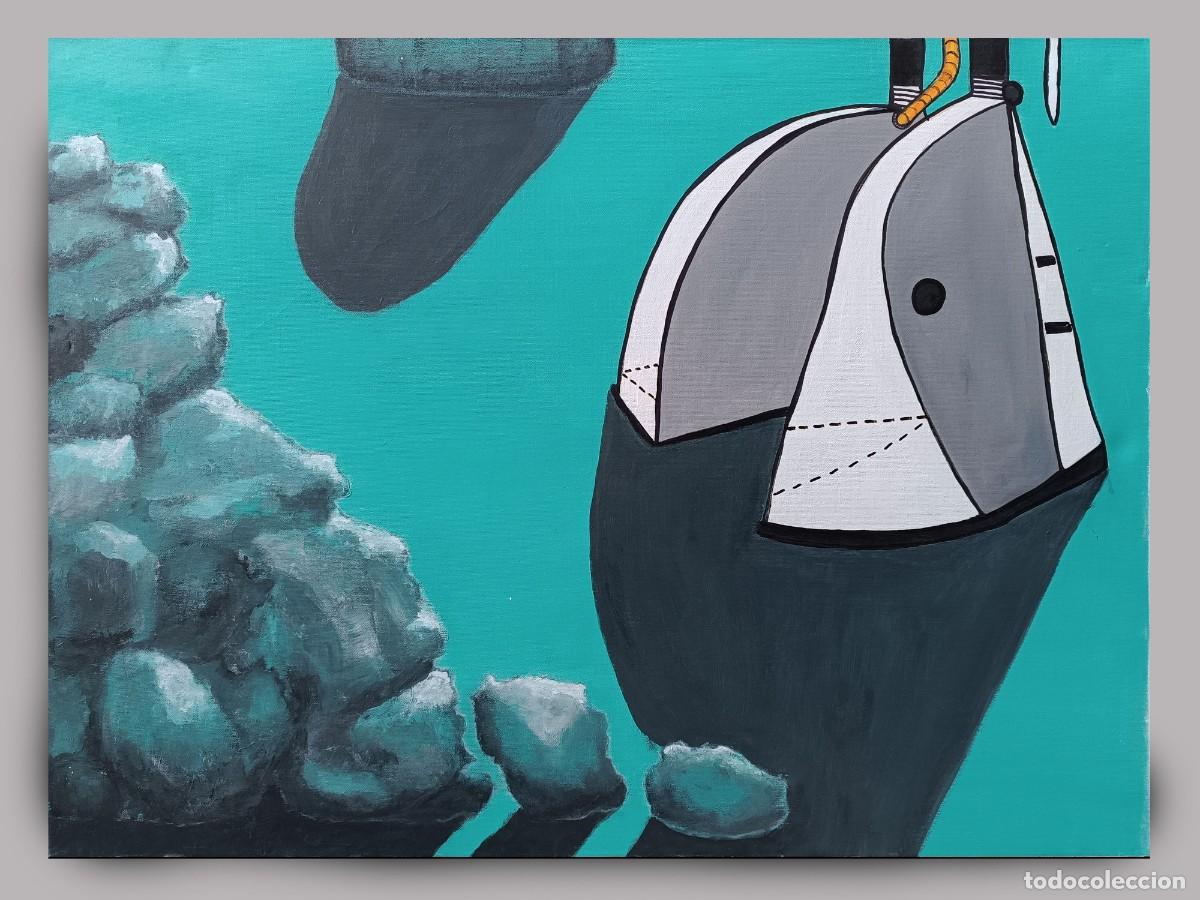 Arte: PINTURA ABSTRACTA SOBRE LIENZO - Foto 1
