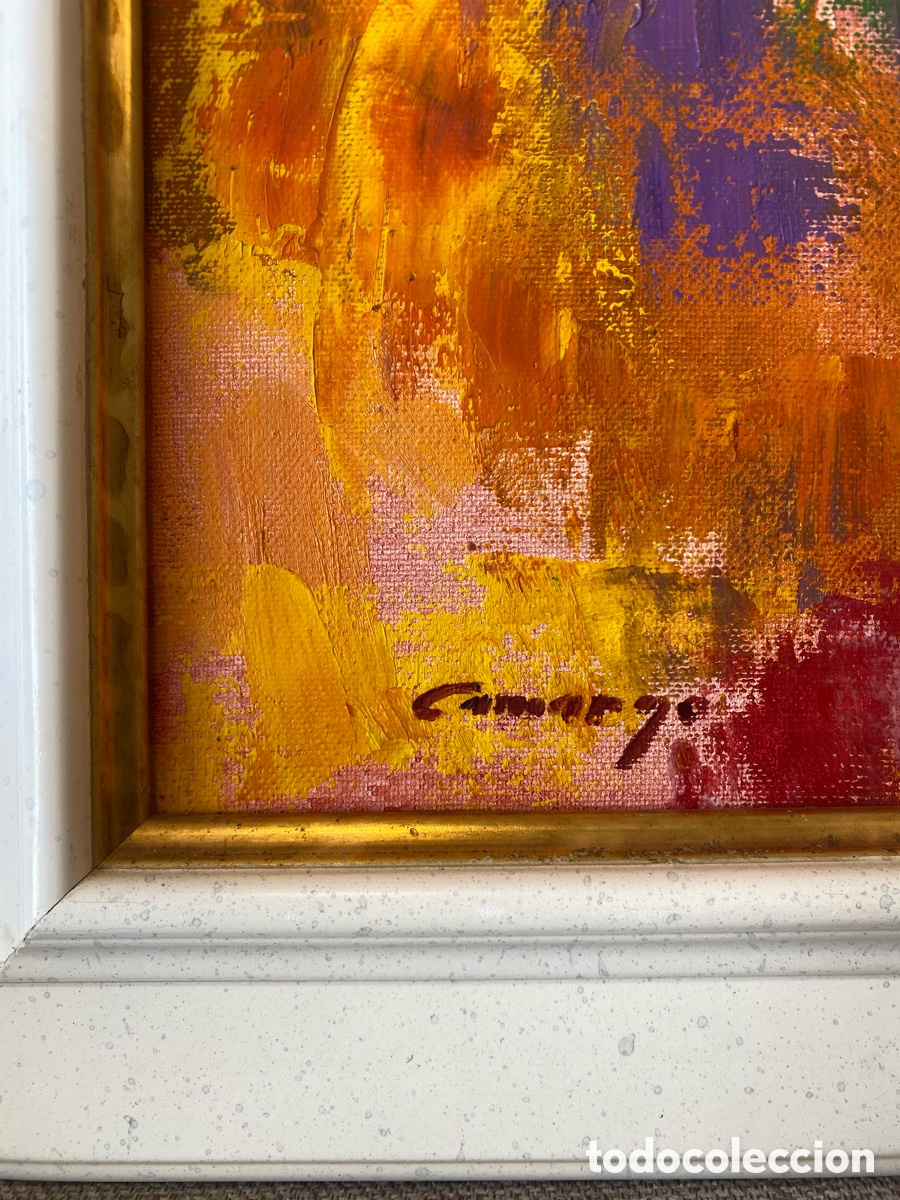 Arte: Cuadro de Jes&uacute;s Camargo oleo sobre lienzo - Foto 2