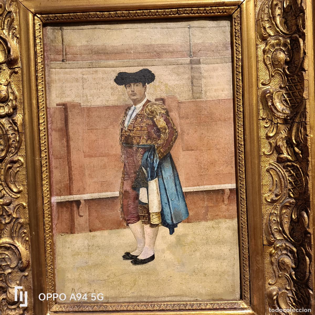 Arte: Torero siglo XIX, oleo lienzo - Foto 1