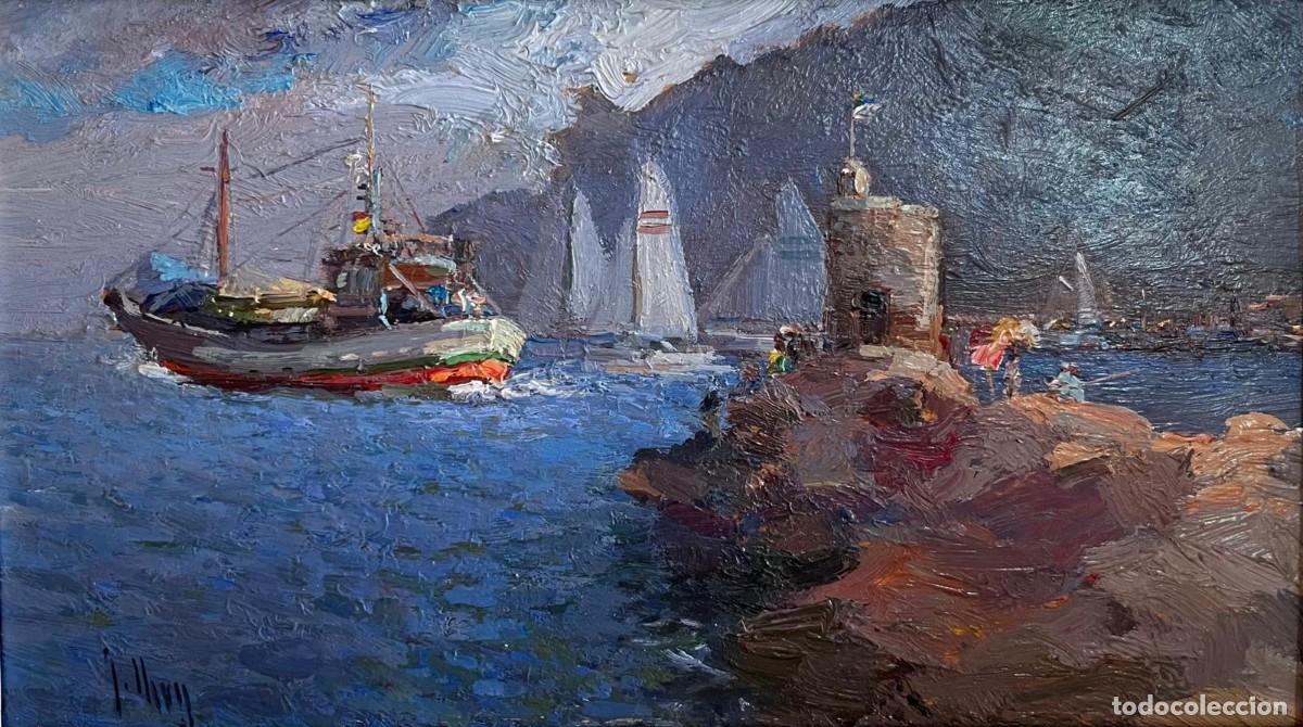 Arte: JOS&Eacute; LUIS CHECA - BARCA PESQUERA - Foto 1