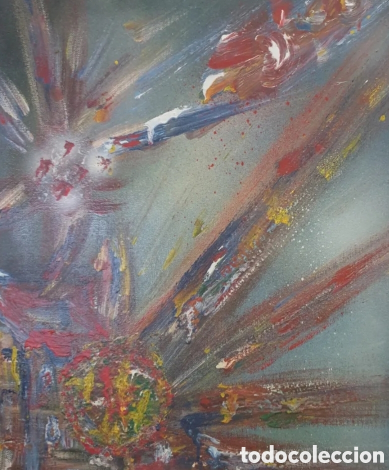 Arte: &Oacute;leo sobre tabla Enrique V - Foto 2