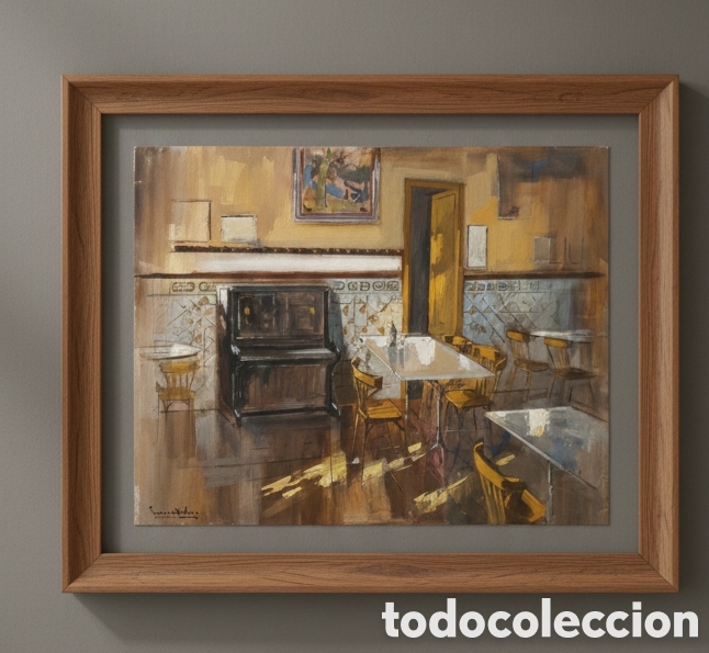 Arte: &Oacute;leo sobre lienzo DOBLAS PINTO - Foto 2