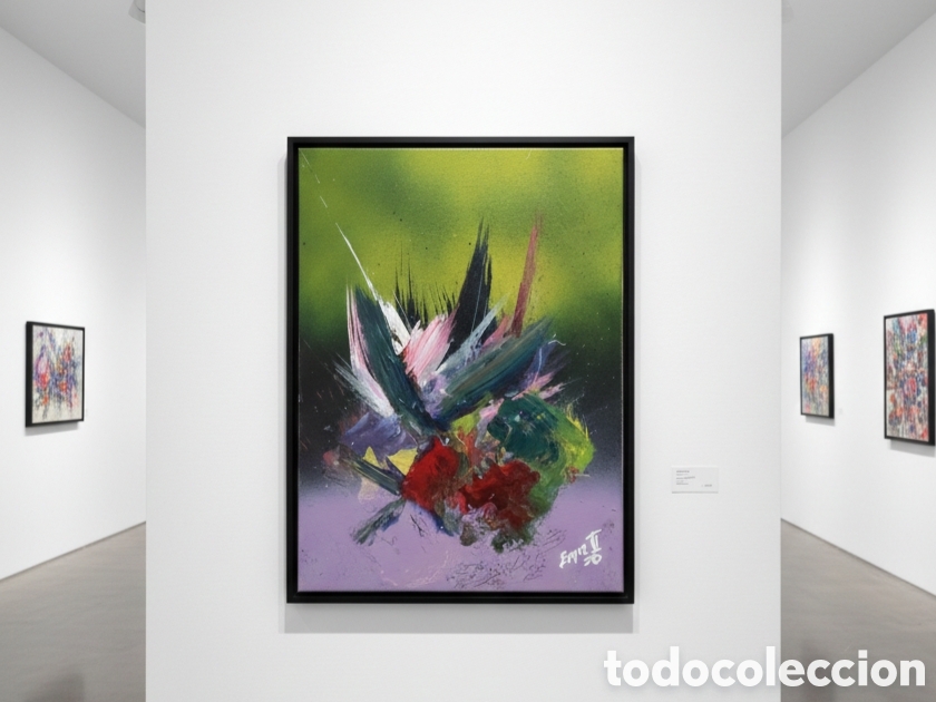 Arte: &Oacute;leo sobre lienzo Enrique V - Foto 1