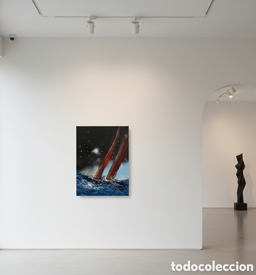 Arte: &Oacute;leo sobre tabla Enrique V - Foto 2