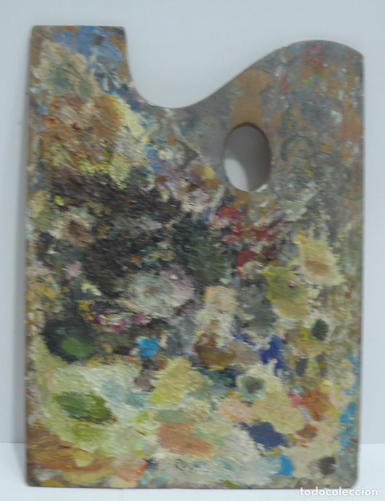 Arte: DOS PALETAS DE PINTOR - Foto 2