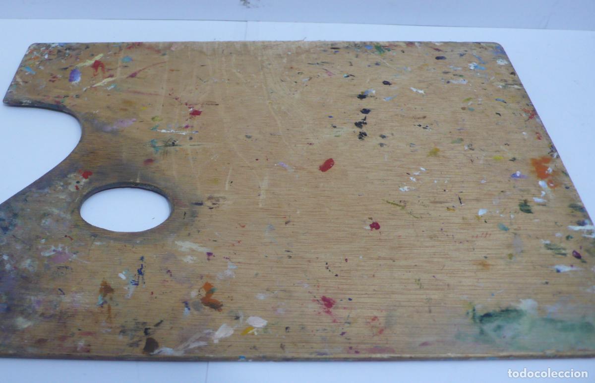 Arte: DOS PALETAS DE PINTOR - Foto 4