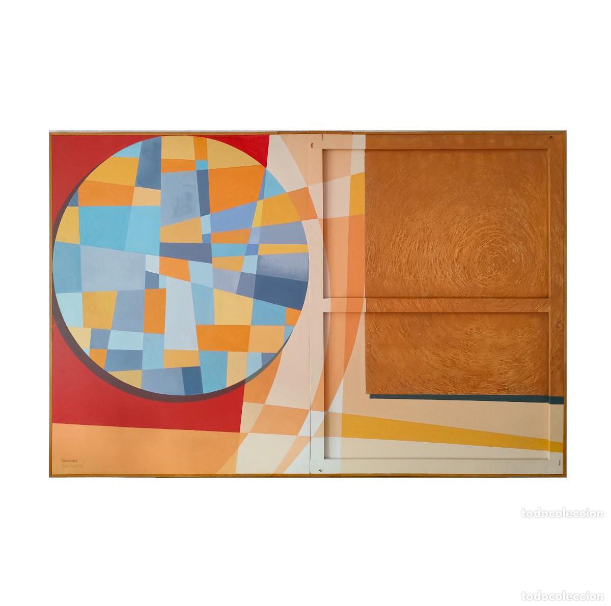 Arte: UBICUIDAD. Arte Abstracto. 116 x 178 cms. Obra original 7AN MARTZ