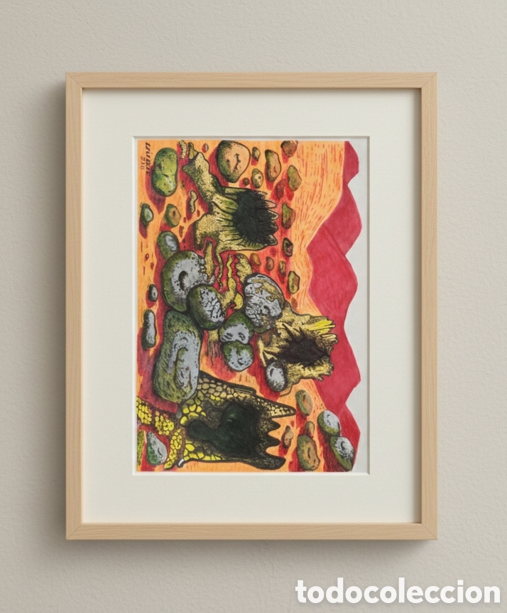 Arte: EPIFABAL t&eacute;cnica mixta sobre papel