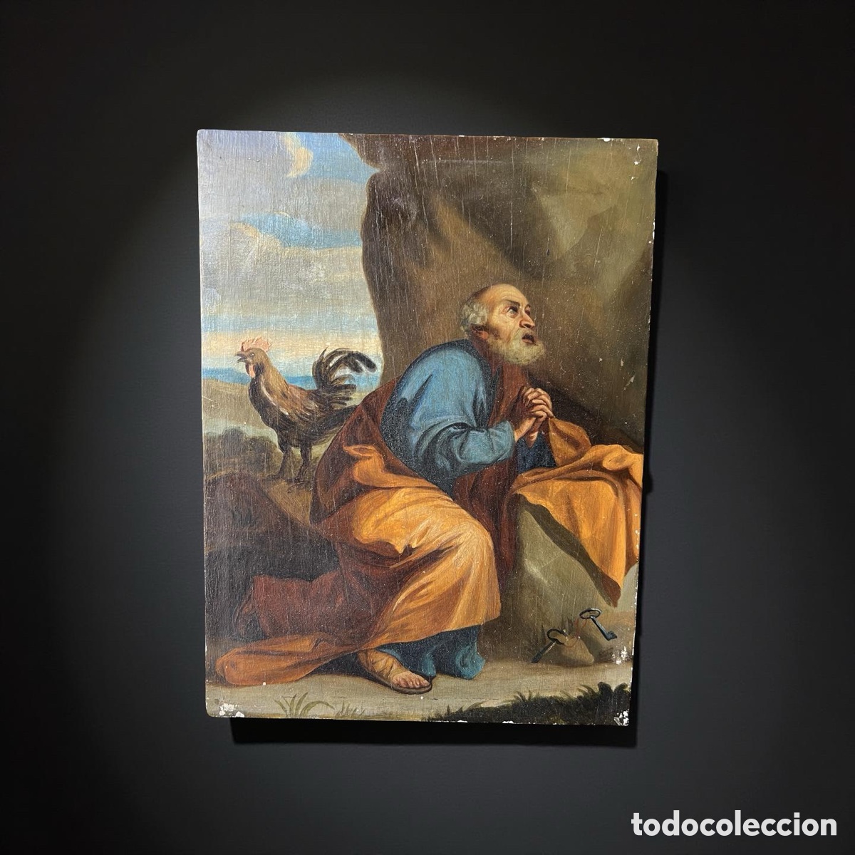 Arte: SAN PEDRO (SIGLO XIX) - Foto 1