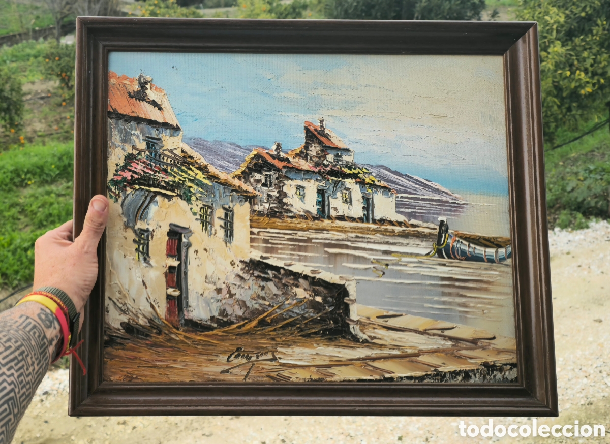 Arte: Oleo sobre lienzo firmado - Foto 4
