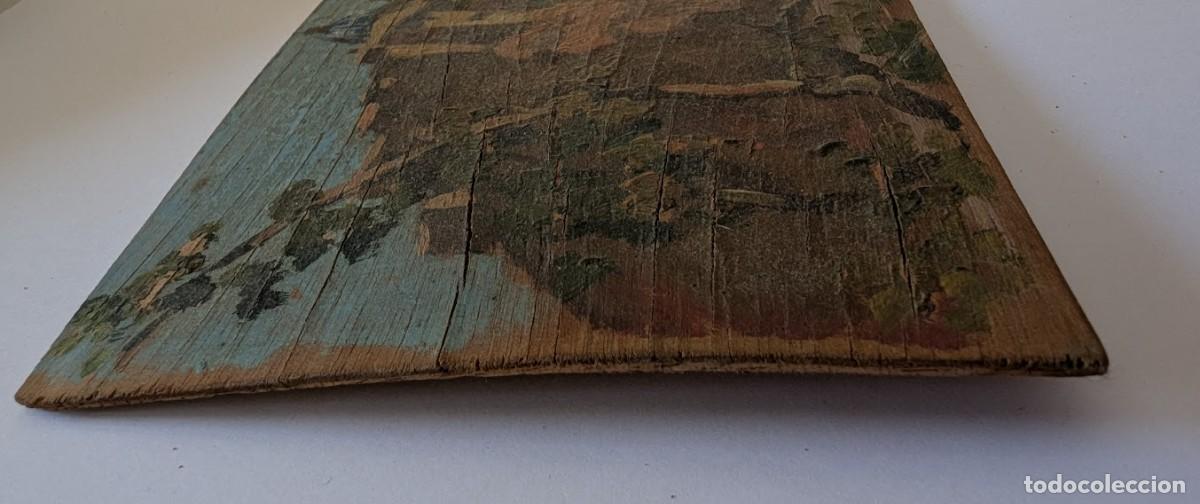 Arte: CUADRO ANTIGUO V. CASTELL - Foto 3