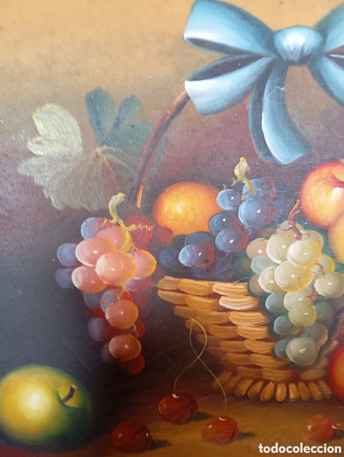 Arte: Bodegon de frutas firmado - Foto 3