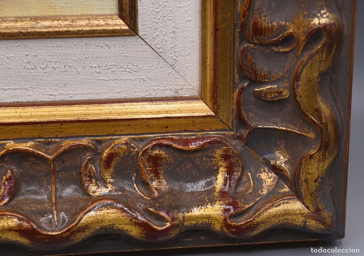 Arte: &Oacute;leo sobre tabla firmado - Foto 6