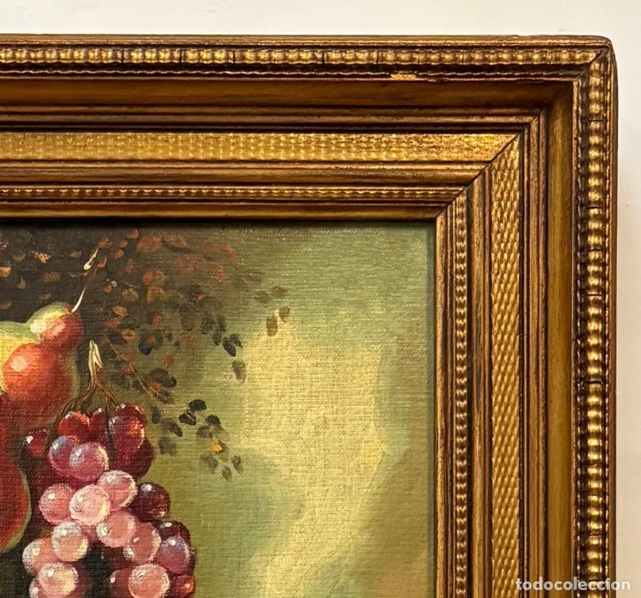 Arte: Bodeg&oacute;n con Frutas sobre lienzo - Foto 3