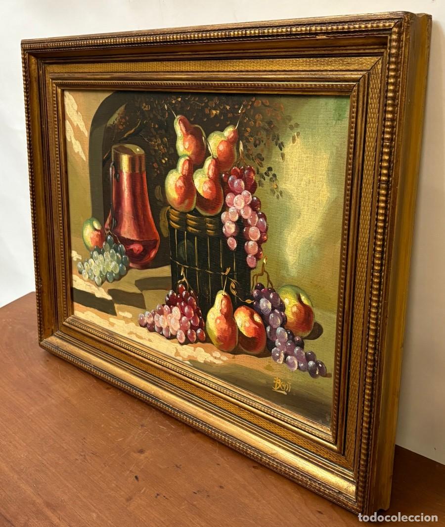 Arte: Bodeg&oacute;n con Frutas sobre lienzo - Foto 7
