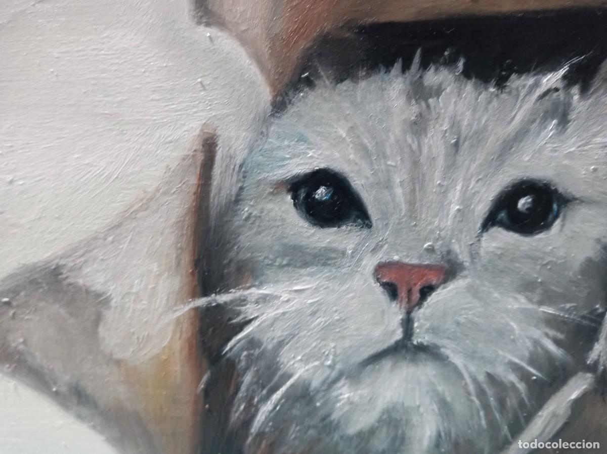 Arte: Cuadro al oleo sobre tabla 39*22 cm - Foto 4