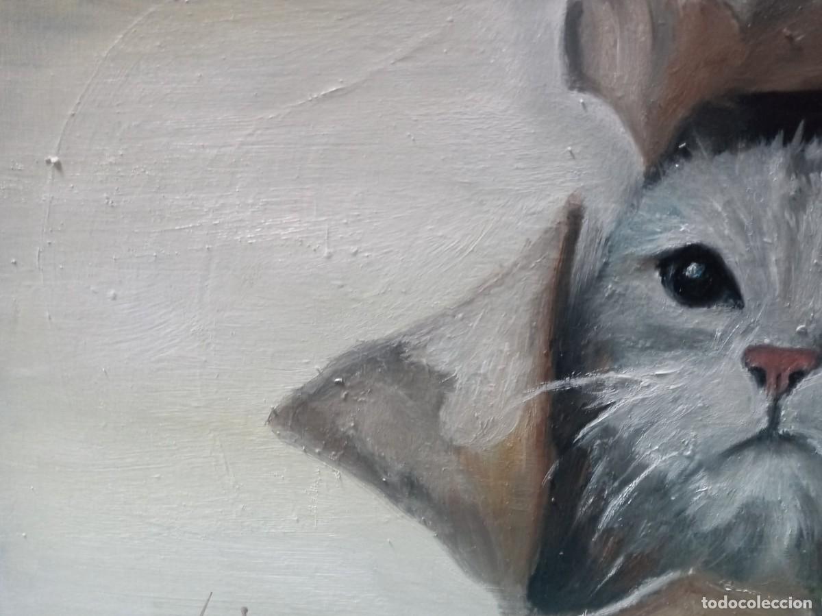 Arte: Cuadro al oleo sobre tabla 39*22 cm - Foto 5