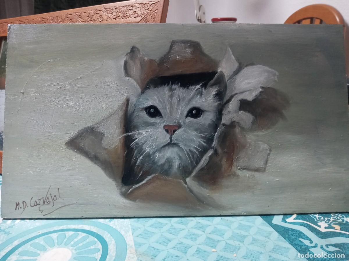 Arte: Cuadro al oleo sobre tabla 39*22 cm - Foto 7